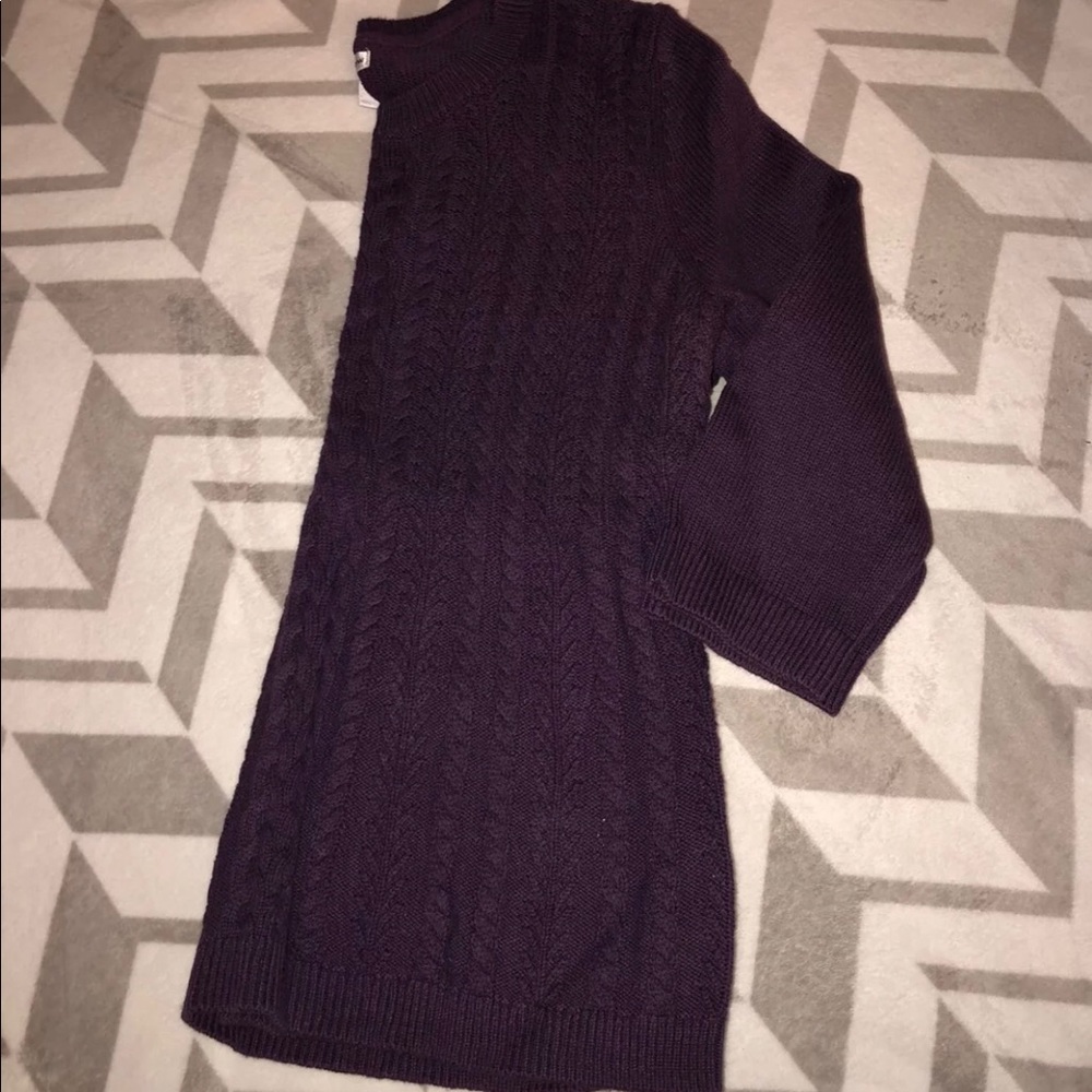Croft & Barrow plum purple sweater